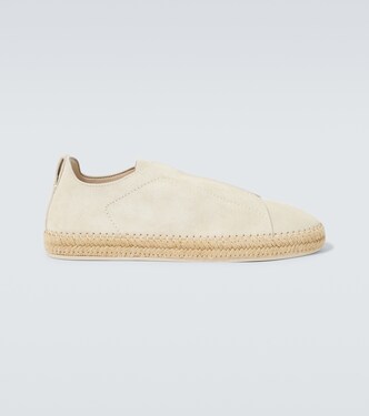 Espadrilles Triple Stitch en daim | Zegna