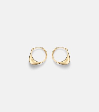 Boucles d'oreilles Droplet en or 10 ct | Stone and Strand