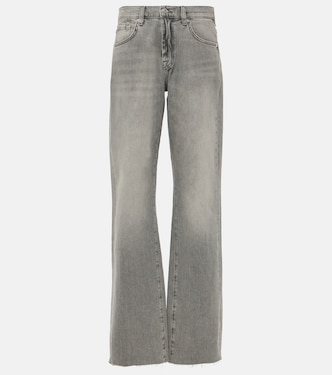 جينز بأرجل واسعة وخصر عالي Tess | 7 For All Mankind