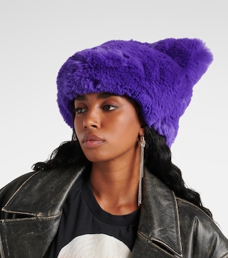 Chapeau en fourrure synthétique | Acne Studios