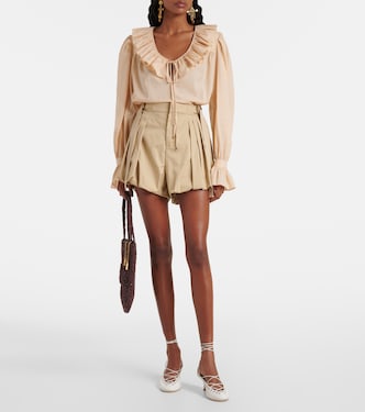 Top aus Baumwoll-Voile  | Chloé