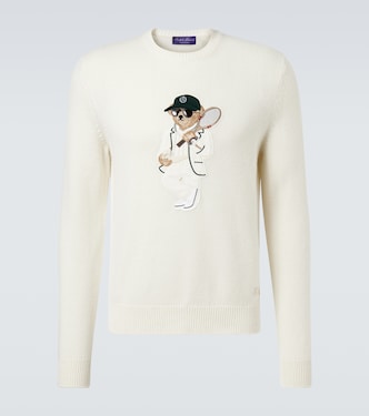 Polo Bear cashmere sweater  | Ralph Lauren Purple Label