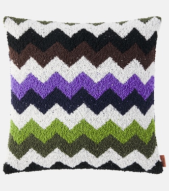 Cojín Riccio de teddy en zigzag | Missoni