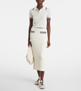 Paige bouclé midi skirt | Simkhai