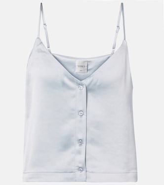 Caraco Barb Button en satin | Leset