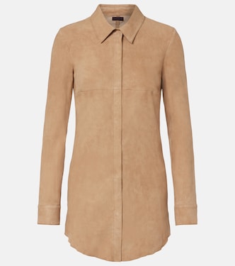 Geraldine suede shirt dress | Stouls