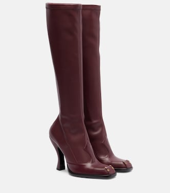 Studded leather knee-high boots | Etro