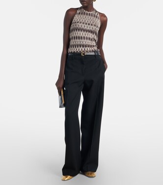 Halterneck lamé top | Missoni