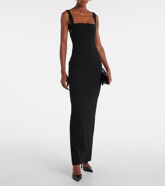 Joni crêpe gown | Solace London