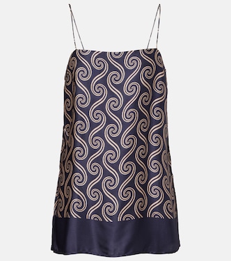 Aina printed satin camisole | Faithfull