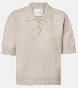 Carolyn cashmere polo sweater | Lisa Yang