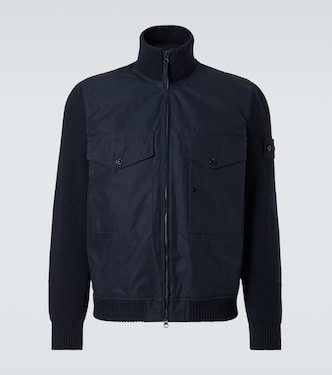 Compass cotton bomber jacket | Stone Island