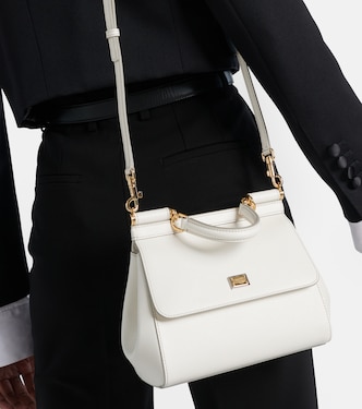 Tote Sicily Small aus Leder | Dolce&Gabbana