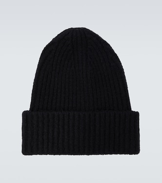 Gorro acanalado en mezcla de lana | Acne Studios
