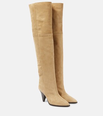 Riria suede over-the-knee boots | Isabel Marant