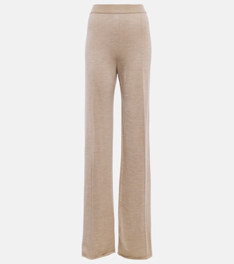 Egle knitted wide-leg pants | The Row