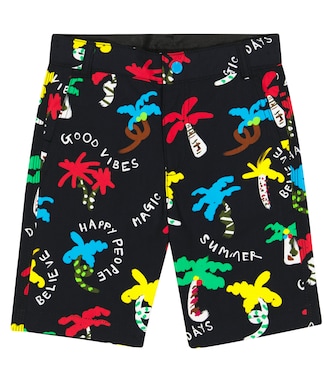 Shorts in cotone con stampa | Stella McCartney Kids
