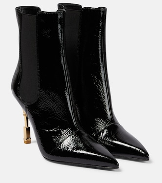 Ankle Boots aus Lackleder | Balmain