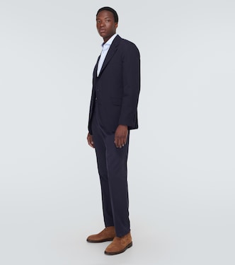 Completo in gabardine di cotone e cashemre | Brunello Cucinelli
