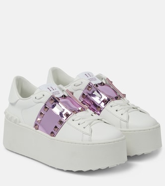 Baskets Rockstud Untitled à plateforme  | Valentino Garavani
