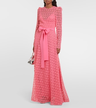 Maxikleid aus einem Baumwollgemisch | Elie Saab