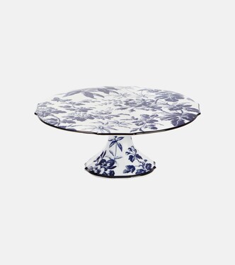 Herbarium porcelain cake stand  | Gucci
