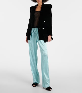 Silk-blend satin pajama pants | Tom Ford
