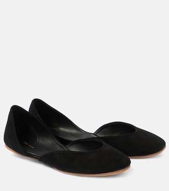 Ballerine Gemma in suede | The Row