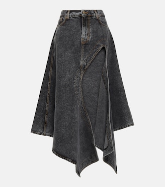 Evergreen denim midi skirt | Y/Project