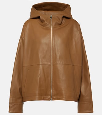 Leather jacket | Yves Salomon