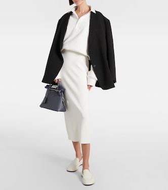 Solange knitted pencil skirt | The Frankie Shop