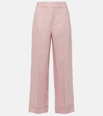 Gerade Hose Salix aus Leinen | 'S Max Mara