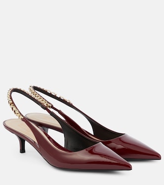 Slingback-Pumps Gucci Signoria aus Lackleder | Gucci