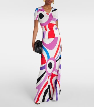 T-shirt Marmo imprimé | Pucci