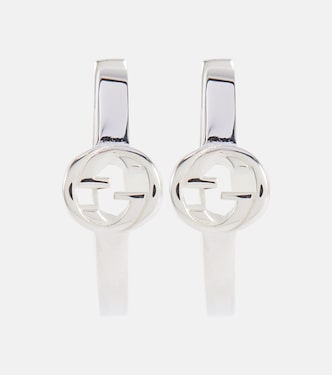Ohrringe Interlocking G aus Sterlingsilber | Gucci