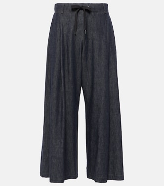 Cropped mid-rise flared jeans | Brunello Cucinelli