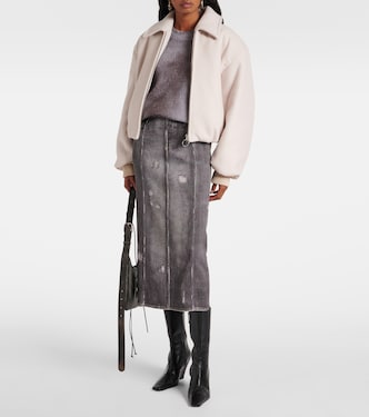 Chaqueta bomber de mezcla de lana | Acne Studios
