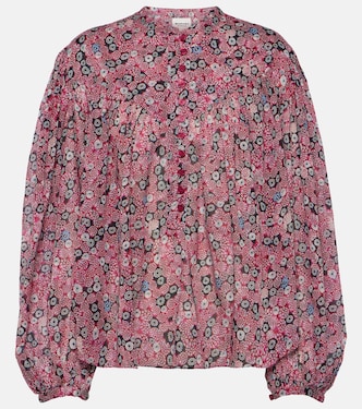 Bedruckte Bluse Salika aus Baumwoll-Voile | Marant Etoile
