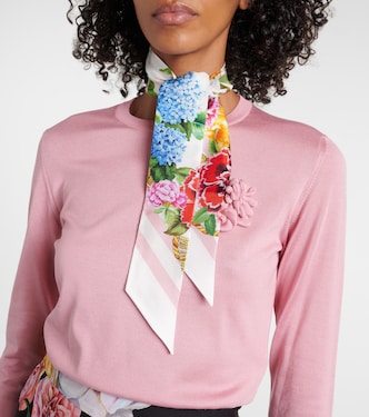 Foulard in twill di seta | Dolce&Gabbana