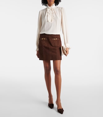 Minigonna Wiley in suede | Rixo