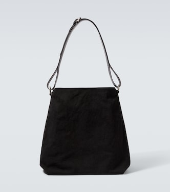 Messenger Bag aus Canvas mit Leder | Dries Van Noten