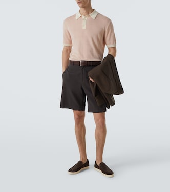 Polo in lino e seta | Canali