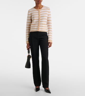 Wool and cashmere cardigan | Jardin des Orangers