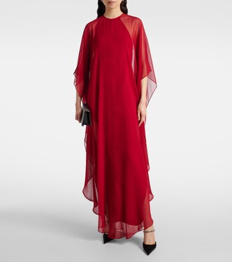 Kaftan aus Seidenchiffon | The Sei