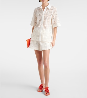 Camicia in crochet di cotone | SIR