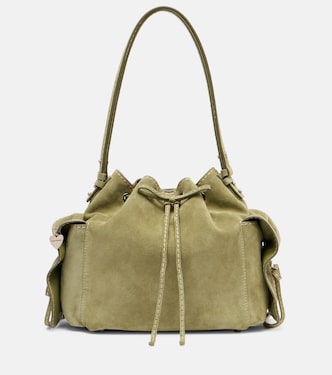 Multipocket Mini suede bucket bag | Acne Studios