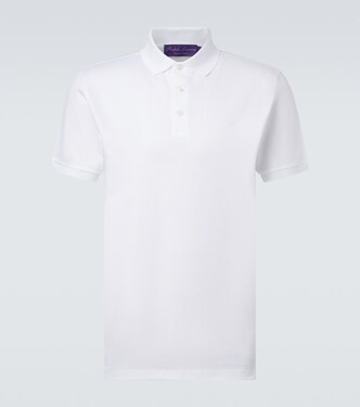 Cotton piqué polo shirt | Ralph Lauren Purple Label