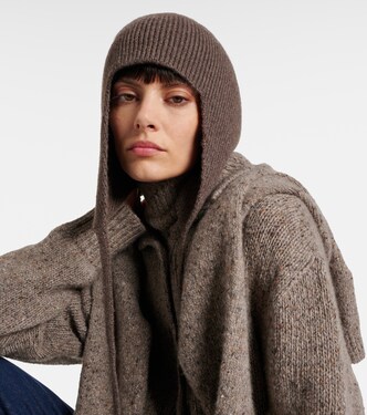 Soizic ribbed-knit cashmere hat | The Row