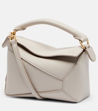 Borsa a spalla Puzzle Edge Mini in pelle | Loewe