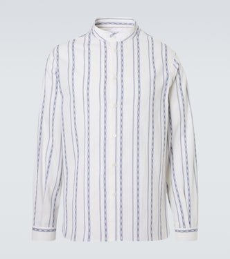 Striped cotton shirt | Brunello Cucinelli